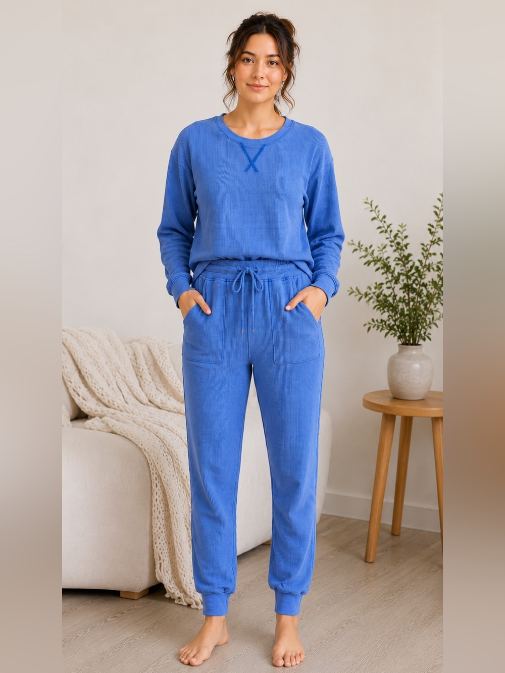 Blue Jogger Set